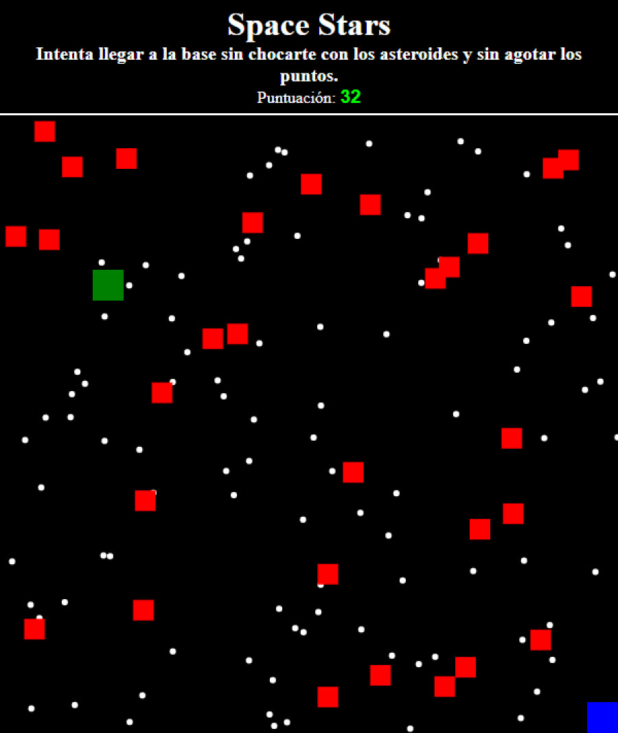 Videojuego sencillo con HTML5