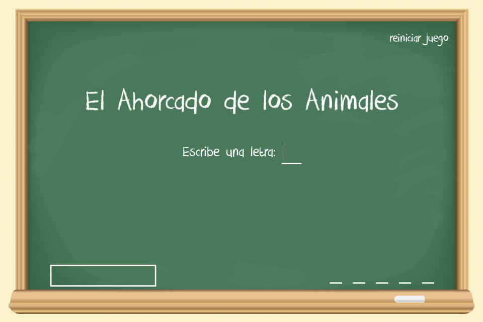 El ahorcado